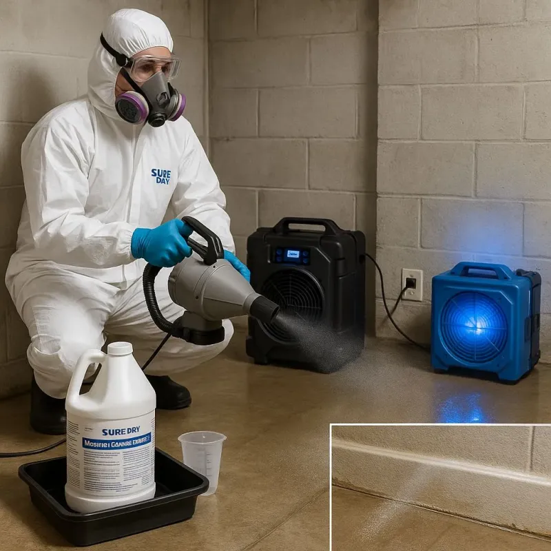 Sanitization and Odor Removal process in Duval County, TX