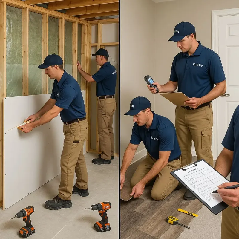 Repairs and Reconstruction process in Duval County, TX